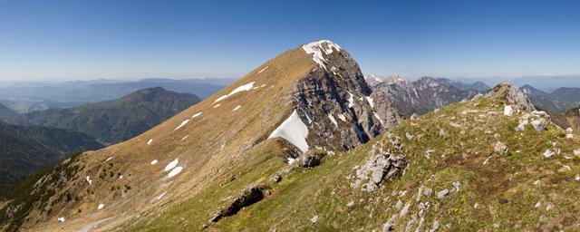 Veliki vrh na Košuti panorama