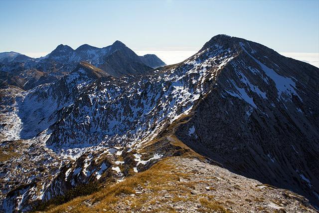 Mahavšček in Spodnje Bohinjske gore