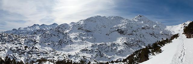 Zimska Komna panorama