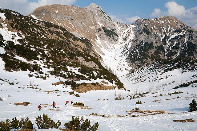 Jezerca, Mali Draški vrh, Srenjski preval, Viševnik