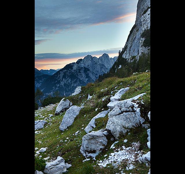 Vršič sončni zahod Vršič sončni zahod