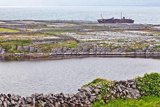 Aran islands shipwreck