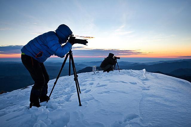 Fotografiranje sončnega zahoda