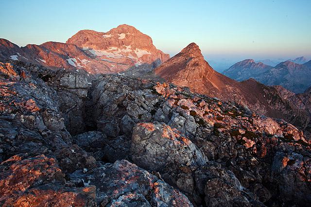 Triglav sončni vzhod