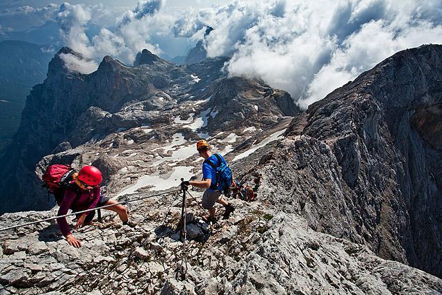 Pot na Triglav po grebenu