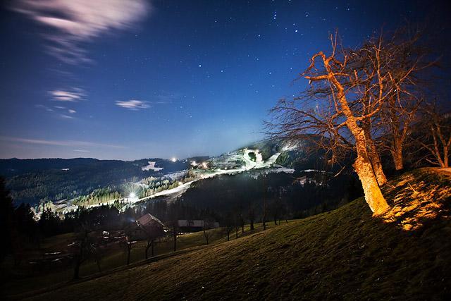 Stari vrh nočna smuka
